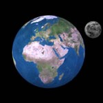 Erde-Mond-Rotation